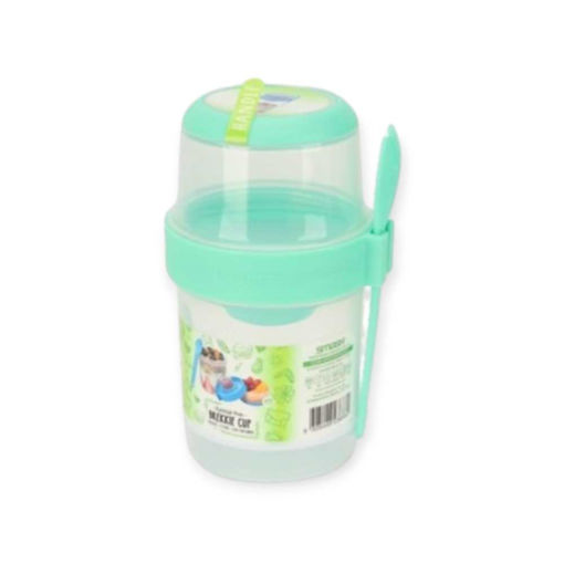 Picture of SMASH BREKKIE CUP 780ML MINT